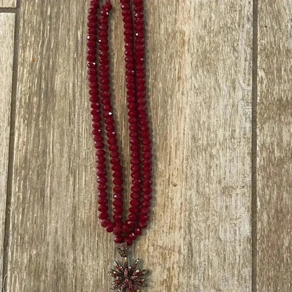 High End Short Beaded Double String Necklace - image 6